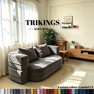 【SHIP IN 24H KL】Trikings Sofa Suitable for Small Apartment 1-3 Seaters Joey Sofa Compression Sofa Be