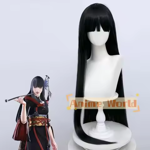 Final Fantasy XIV FF14 Yotsuyu Brutus Cosplay Wig Halloween Synthetic Hair Heat