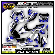 KAWASAKI KLX BF STICKER DECAL - DECAL KLX BF PREMIUM FULLBODYkawasaki. KST.03