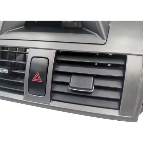 A73X-Car Center Dash A/C Outlet Air Vent Panel Replacement With Clock Air Vent Accessories For Toyot