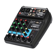 Mixer Audio Sound Ashley Mini 4 Channel Usb Bluetooth