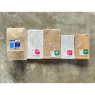 Snack Bag Bread White Kraft 100 Pieces G2 C3 C4