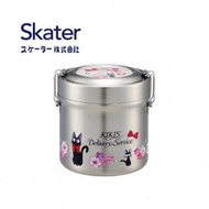 日本 Skater - 超輕量不銹鋼保溫保冷真空飯壺 600ml 魔女宅急便黑貓吉吉 [平行進口]