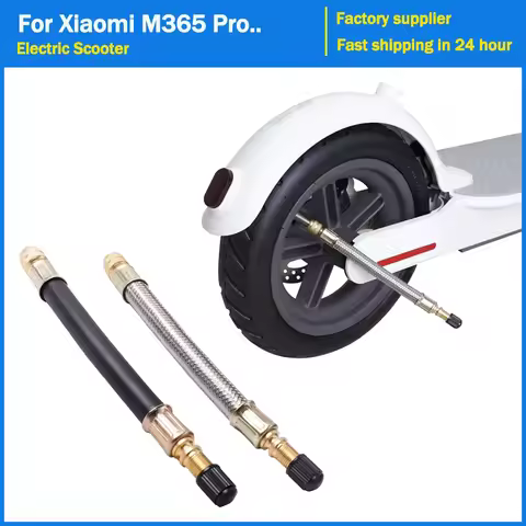 Universal Electric Scooter Wheel Tube Tire Valve Extension for Xiaomi M365 Pro 1s Pro2 Mi3 E-Scooter