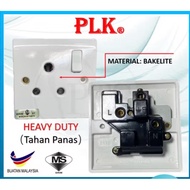 PLk 15A Bakelite Heavy Duty Switch Socket