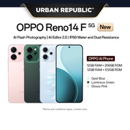 [UR] OPPO Reno14F 5G - (12GB+256GB/12GB+512GB)