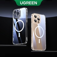 Ugreen Clear Magnetic Protective Anti-collision Lens Full Cover Phone Case for iPhone 16/16 Plus/16 