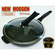 Moegen Germany Wok Pan 30cm Marble Coating Non Sticky