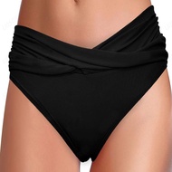 Polka Dot Sexy Swimming Trunks Solid Color Polka Dot Triangle Bikini