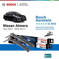 Bosch Aerotwin Retrofit U Hook Wiper Set for Nissan Almera N17 (21"/14")