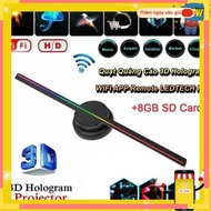 3D Hologram Advertising Fan WIFI APP Remote LEDTECH HD 3s Store