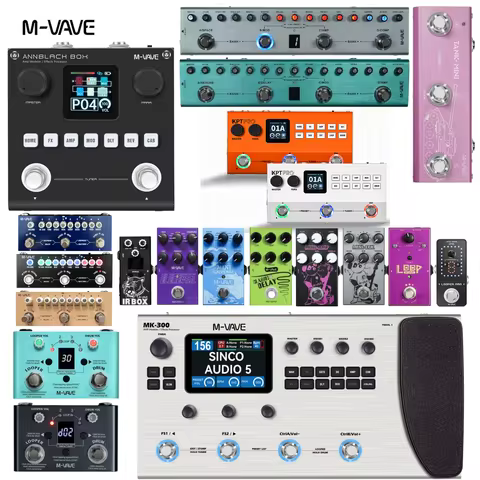M-VAVE Blackbox MK-300 KPT PRO,Tank-G/B Cube BABY MINI-AMP IR Box Guitar/Bass Effects Pedal for Diff
