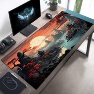 Dreamscape Japanese Desk sy Keyboard Cute Pad, Large Game Table Decor, Gaming e Mat, Desop Dsop