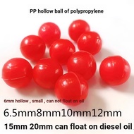 PP Plastic Ball Polypropylene Hollow Float 6mm8mm10mm Position Indicator Ball Water Level Logo Ball 