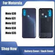 For Motorola Moto G30 G31 G32 G34 G35 Back Cover Rear Door Front Middle Frame Housing Case