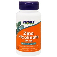 ✅READY STOCK✅Now Foods, Zinc Picolinate, 50 mg, 60/ 120 Veg Capsules