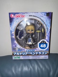 日版 絕版 壽屋 口袋人 48 阿爾托莉亞 潘德拉岡 kotobukiya cu poche cupoche fate grand order saber Altria pendragon キューポッ