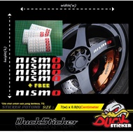 NISMO RIM STICKER 1SET #cuttingsticker #nissan #nismo