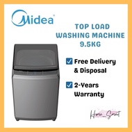 Midea 9.5kg Top Load Washing Machine (MA200W95) - Free Delivery &amp; Disposal