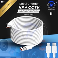 HP Charger Cable Long CCTV Camerahp 3m/2M 4M/5M/6M/8M/10M/12M Micro USB Type-C Fast Charging Micro U