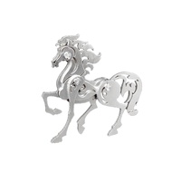 3d Metal Puzzle Model Mechanical Assembly Manual Stainless Steel Puzzle Animal Dragon Elk Crafts Gift For Children Adults