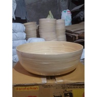 6c bamboo pots 35h12 and 4c bamboo bowls 16h7