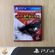 แผ่นเกมส์ PS4 : God of War 3 Remastered ✅(มือ1 มือ2) สินค้าพร้อมจัดพร้อมส่ง (God 3) (God of war 3 ps