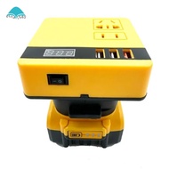 Multifunction Power Inverter DC 18V to 220V Inverter Adapter Power Supply Inverter for  18V 20V Batt