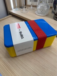 全新 NEW! Bodum for MoMA Bistro Recycled Plastic Lunch Box with Cutlery 午餐盒 特別版 飯盒 膠飯盒 彩色 禮物 gift