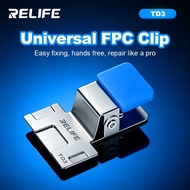 RELIFE TD3 Universal FPC Fixture Flexible Cable Clamp For Mobile Phone Motherboard LCD Touch FPC Cab