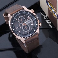 FOSSIL Jam Tangan Pria Water Resistant Jam Tangan Pria Tali Kulit Model Terbaru Jam Tangan Pria Tang