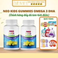 DHA for Children NEO KIDS Gummies Omega 3 DHA, Providing Microalgae DHA to Help Children Smarter, Gu
