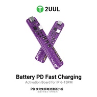 1pc 2UUL BT01 Battery PD Fast Charging & Activation Board for iP 6-15PM for mobile phone repair