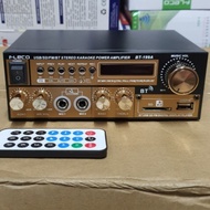 Fleco BT-199A Wireless Power Amplifier Bluetooth AC DC Radio Amplifier