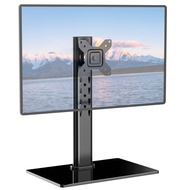 WALI Single Monitor Stand, Height Adjustable Monitor Mount, Freestanding Desk Monitor Stand Riser wi