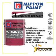 5L Nippon Paint Acrylic 5170 Wall Sealer Matt Finish