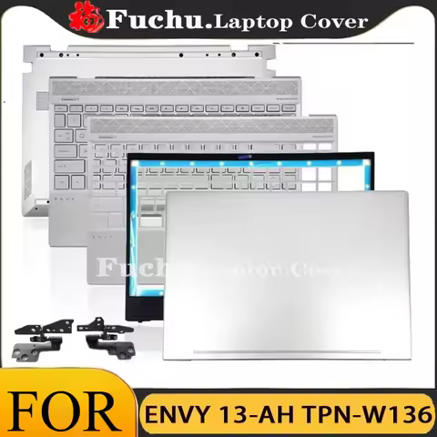 Palmest keyboard FOR HP ENVY 13-AH TPN-W136 Laptop LCD Back Cover Front Bezel Upper Case Bottom Cove