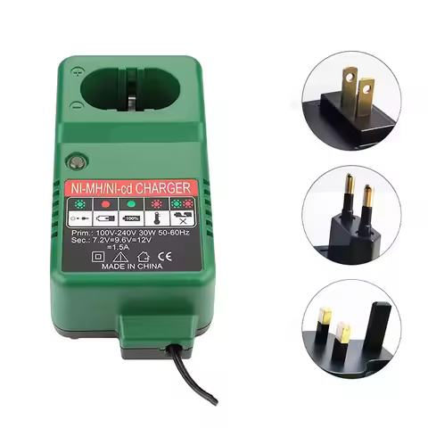 Ni-cd Ni-hm Battery Charger For Hitachi 7.2V 9.6V 12V 14.4V 18V Battery Electric Drill Screwdriver U