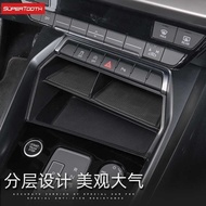 Suitable for 21-24 Audi A3L Central Control Storage Box Storage Storage Box Interior Modification De