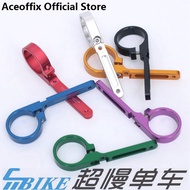 ACEOFFIX Bike Shifter Adapter Mounting Bracket Alloy Use For Brompton 3Sixty Pikes Royale Camp Crius Trifold Folding Bic