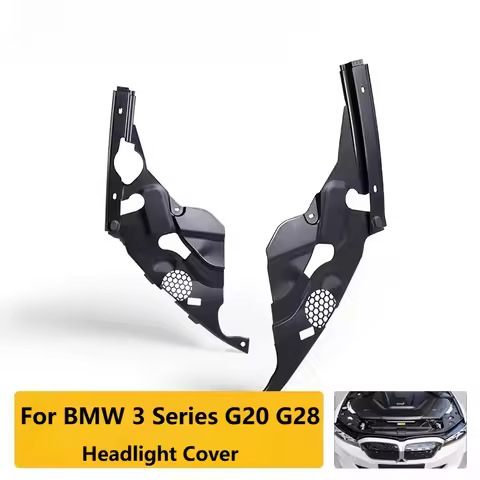 For 3 Series I3 G20 G28 2020-2026 Headlight Cover Engine Bay Cover Trim