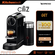 Nespresso Citiz&Milk D123-ME-BK-NE Espresso Coffee Maker D123MEBKNE Black