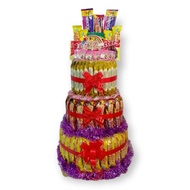 snack tower 3 susun snack cake hampers pesta - snack tower ajaberkuali - +tarik uang