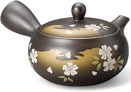 J-kitchens Tokoname Ware Teapot, Modern Simple, Stylish, Traditional, High Quality, 9.5 fl oz (280 c
