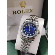 Stock baru【Datejust】 Rolex Jam tangan perempuan original 100% Automatik /Automatic women's Watch 32m