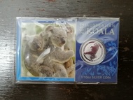 2012 Perth Mint Australia Koala 1/10 oz .999 Silver Coin (with assay card) 1/10oz 0.1oz 0.1 oz