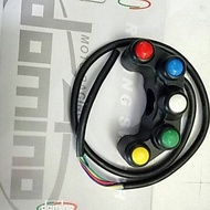 TOMBOL Domino 5 button switch - domino 5 button handlebar switch