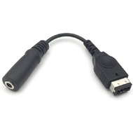 Kabel Penyesuai Fon Kepala 3.5mm Hitam, untuk Game Boy Advance, untuk Kabel GBA-SP, untuk Game Boy A