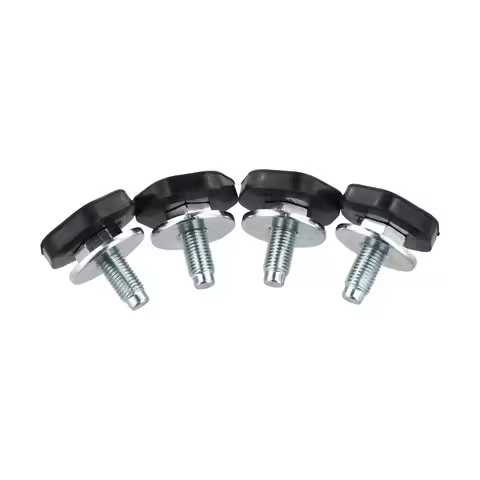 4Pcs M10 Thread Washing Machine Feet Rubber Anti-vibration Balance Screw Replacement For Haier Drum 