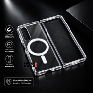 CASE SAMSUNG Z FOLD 3 CLEAR CASE MAGSAFE MAGNETIC CASE SAMSUNG Z FOLD 3 CM-01